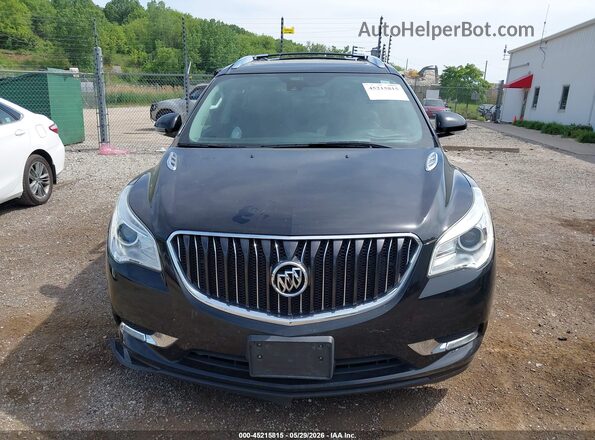 5GAKVCKD2HJ101804 2017 BUICK ENCLAVE Black Vista del cuadro de instrumentos