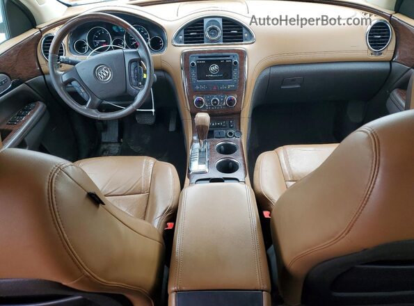 5GAKVCKD7GJ110173 2016 BUICK ENCLAVE Белый Вид панели приборов
