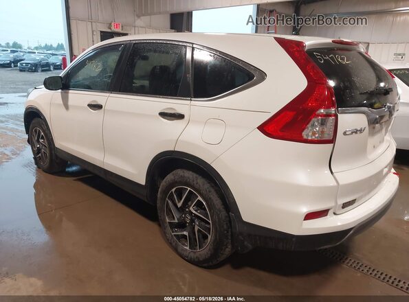 5J6RM3H48GL007267 2016 HONDA CR-V Белый Задняя левая четверть