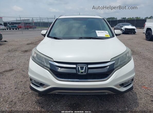 5J6RM3H72GL023023 2016 HONDA CR-V White Вид щитка приладів