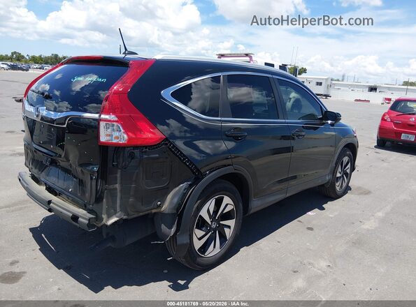 5J6RM3H92GL015263 2016 HONDA CR-V Black უკანა მარჯვენა