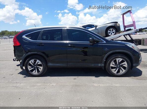 5J6RM3H92GL015263 2016 HONDA CR-V Black უკანა სალონის ხედი