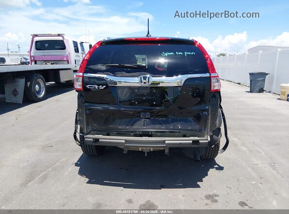 5J6RM3H92GL015263 2016 HONDA CR-V Black 