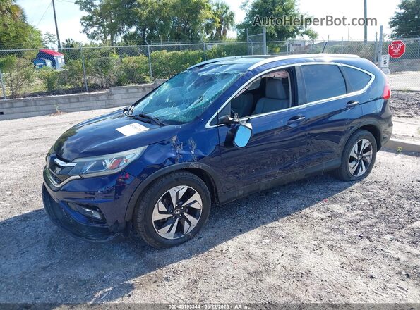 5J6RM3H93GL019693 2016 HONDA CR-V Dark Blue 