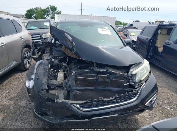 5J6RM3H95GL007593 2016 HONDA CR-V Black Vista del cuadro de instrumentos