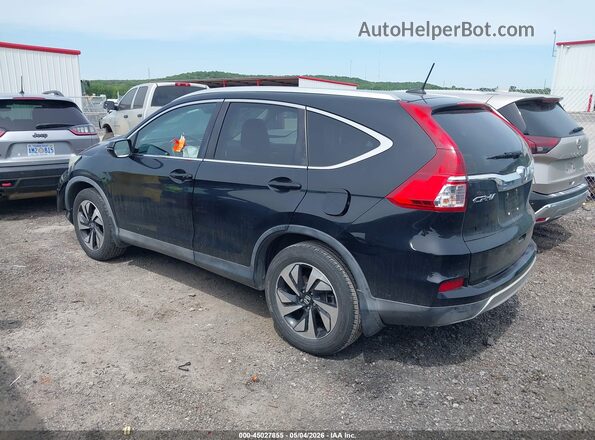 5J6RM3H95GL007593 2016 HONDA CR-V Black Vista interior de 360 grados