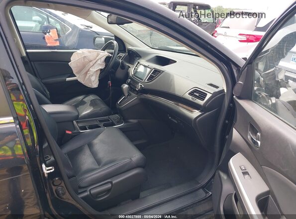 5J6RM3H95GL007593 2016 HONDA CR-V Black Vista interior delantera