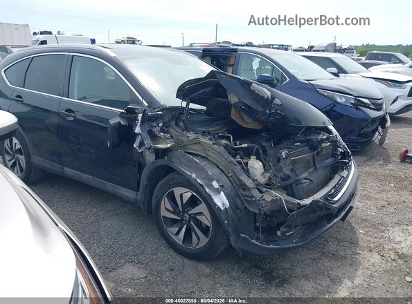 5J6RM3H95GL007593 2016 HONDA CR-V Black Vista interior trasera