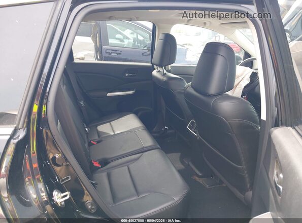 5J6RM3H95GL007593 2016 HONDA CR-V Black Vista de la etiqueta del VIN