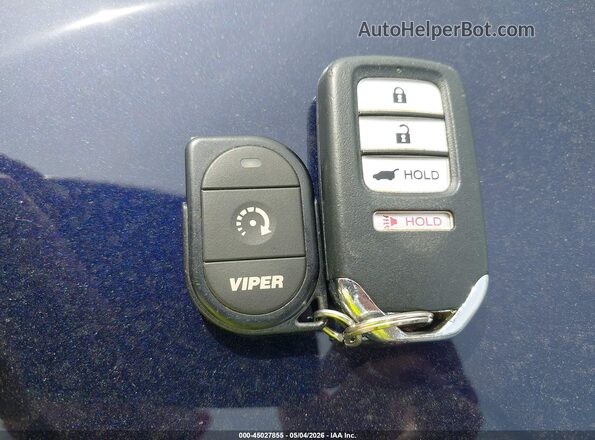 5J6RM3H95GL007593 2016 HONDA CR-V Black Vista del salpicadero