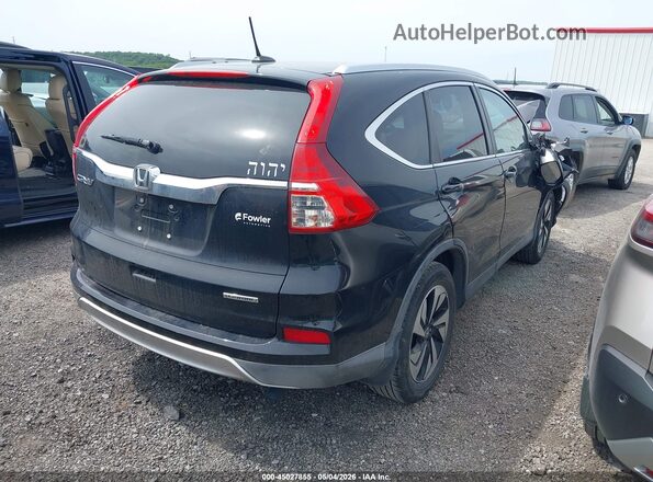 5J6RM3H95GL007593 2016 HONDA CR-V Black Trasero derecho