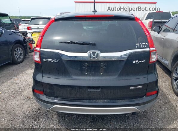 5J6RM3H95GL007593 2016 HONDA CR-V Black 