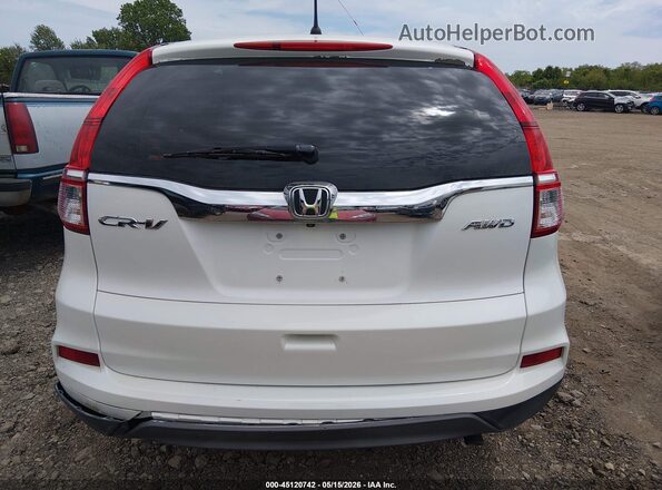 5J6RM4H30GL013187 2016 HONDA CR-V White 