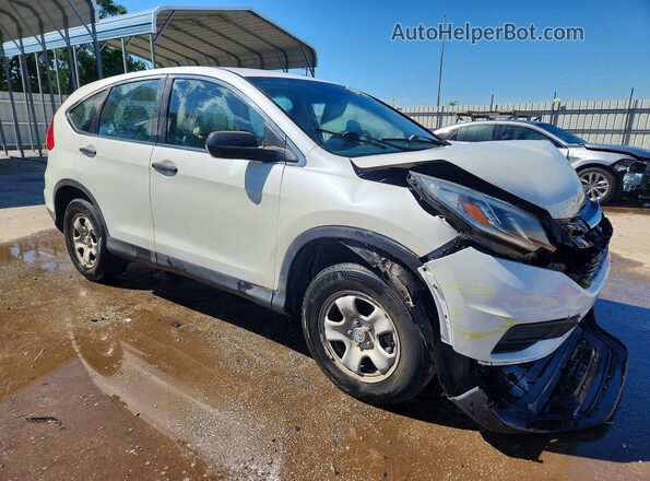 5J6RM4H31GL018186 2016 HONDA CR-V White Delantero derecho