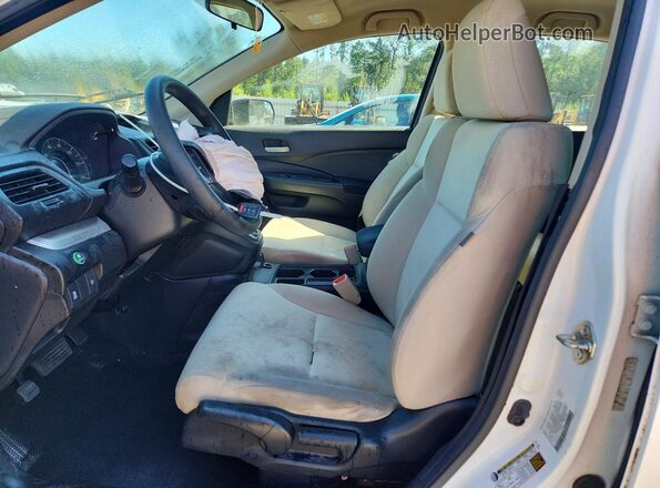 5J6RM4H31GL018186 2016 HONDA CR-V White Vista interior delantera