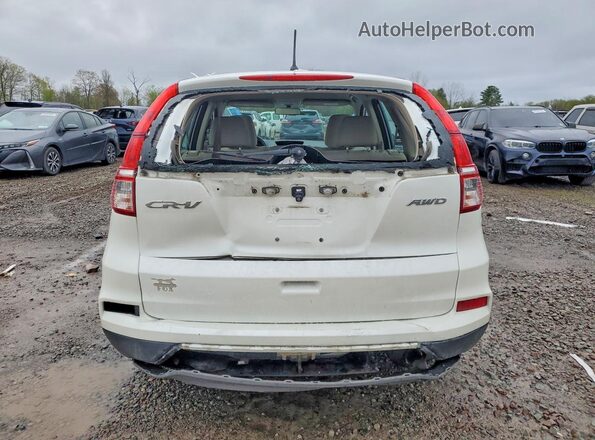5J6RM4H31GL077030 2016 HONDA CR-V White Vista trasera