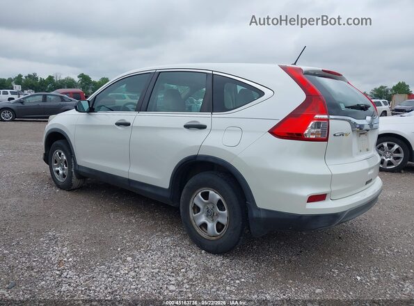 5J6RM4H3XGL004609 2016 HONDA CR-V White Задня ліва чверть