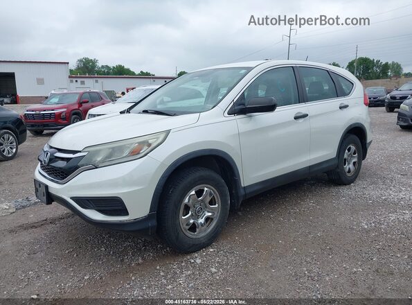 5J6RM4H3XGL004609 2016 HONDA CR-V White Передня ліва чверть