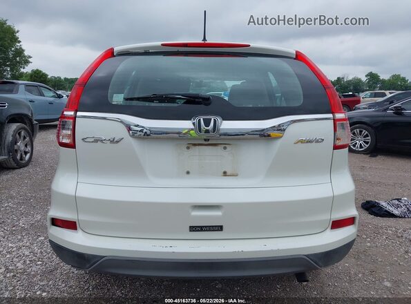 5J6RM4H3XGL004609 2016 HONDA CR-V White 