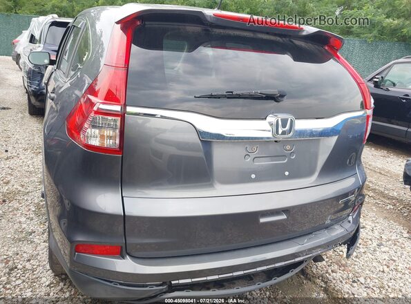 5J6RM4H40GL058767 2016 HONDA CR-V Gray Widok wnętrza 360 stopni