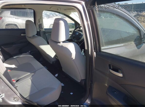 5J6RM4H40GL058767 2016 HONDA CR-V Gray Widok tylnych siedzeń