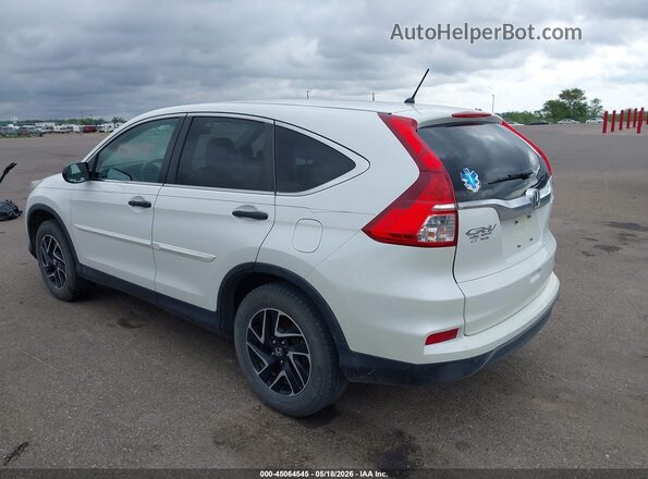5J6RM4H41GL053125 2016 HONDA CR-V Белый Задняя левая четверть