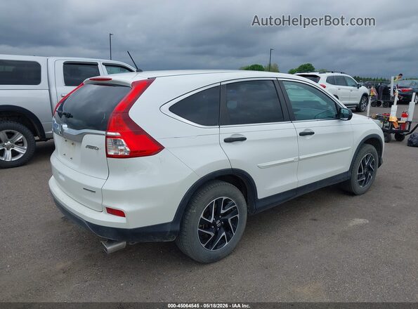 5J6RM4H41GL053125 2016 HONDA CR-V Белый Задняя правая четверть