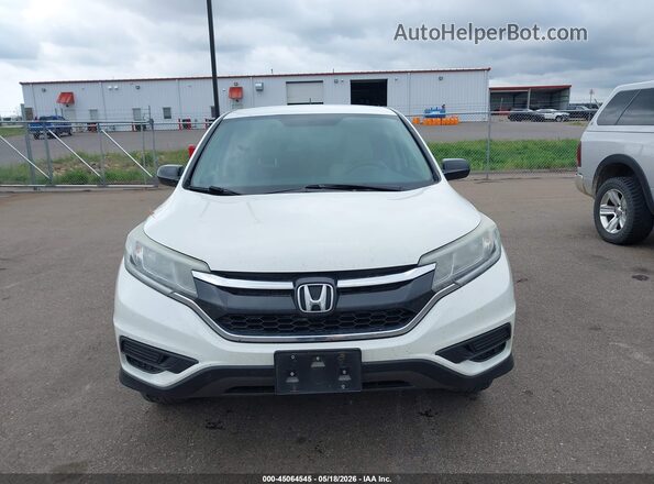 5J6RM4H41GL053125 2016 HONDA CR-V Белый Вид щитка приборов
