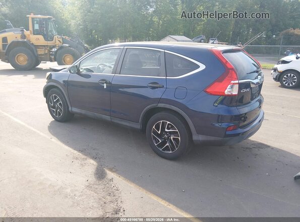 5J6RM4H42GL051433 2016 HONDA CR-V Dark Blue 