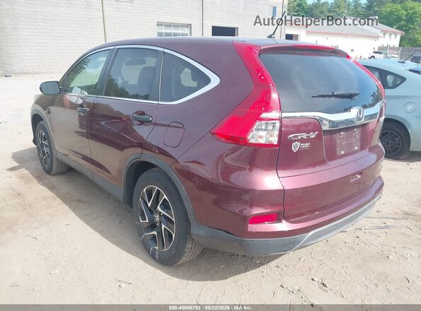 5J6RM4H43GL034513 2016 HONDA CR-V Red Հետևի ձախ