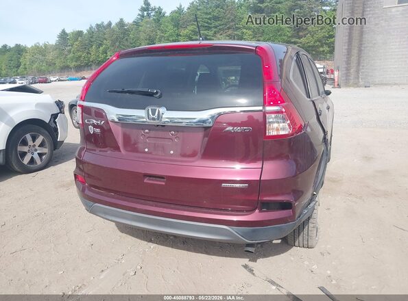 5J6RM4H43GL034513 2016 HONDA CR-V Red 