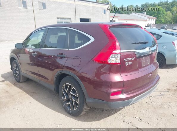 5J6RM4H43GL034513 2016 HONDA CR-V Red Սալոնի 360 աստիճան տեսք