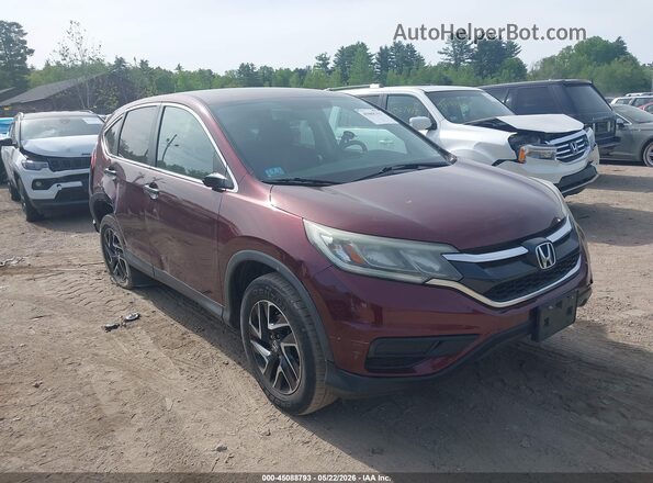 5J6RM4H43GL034513 2016 HONDA CR-V Red Սալոնի հետևի տեսք