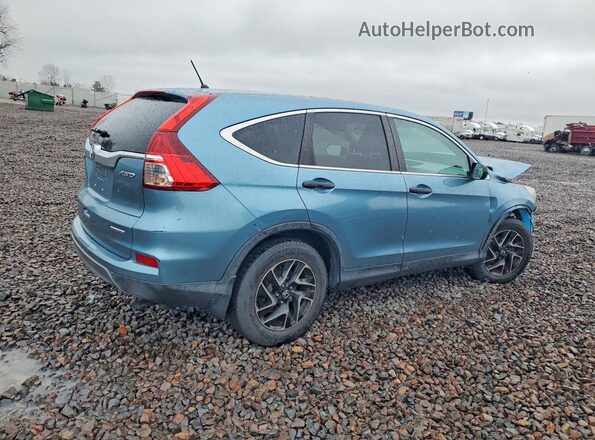 5J6RM4H45GL034111 2016 HONDA CR-V Blue 