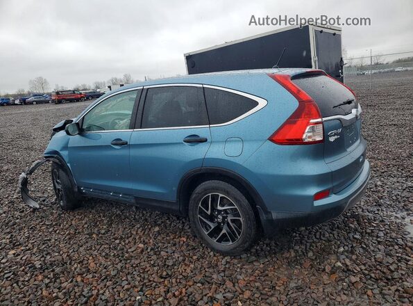 5J6RM4H45GL034111 2016 HONDA CR-V Blue 