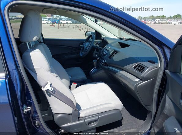 5J6RM4H49GL077737 2016 HONDA CR-V Blue Вид салону спереду
