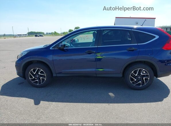 5J6RM4H49GL077737 2016 HONDA CR-V Blue Панорамний вид салону 360°