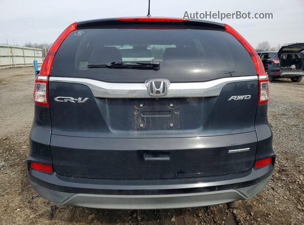 5J6RM4H4XGL075611 2016 HONDA CR-V Black 