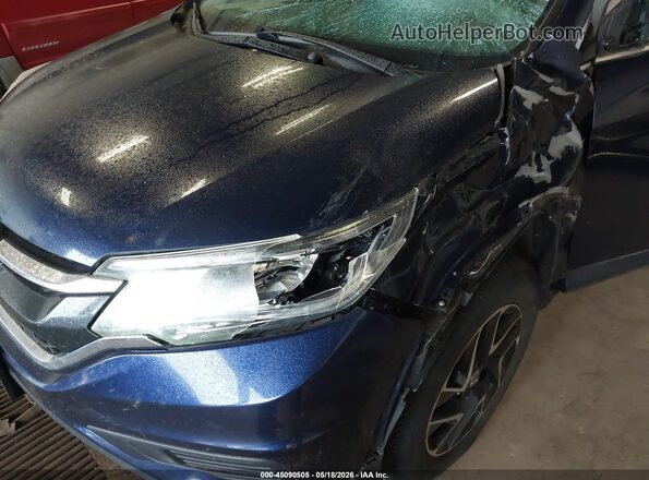 5J6RM4H4XGL121437 2016 HONDA CR-V Blue წინა ხედი