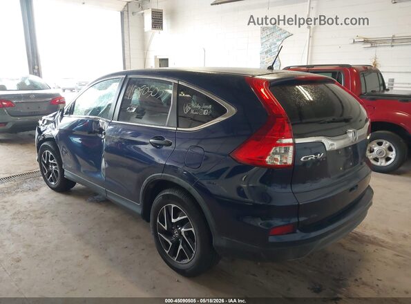 5J6RM4H4XGL121437 2016 HONDA CR-V Blue უკანა მარცხენა