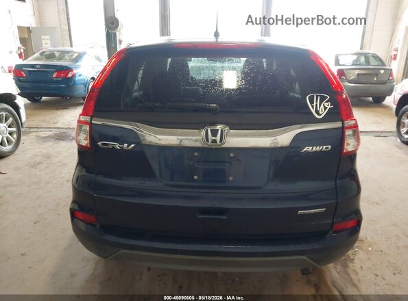 5J6RM4H4XGL121437 2016 HONDA CR-V Blue 