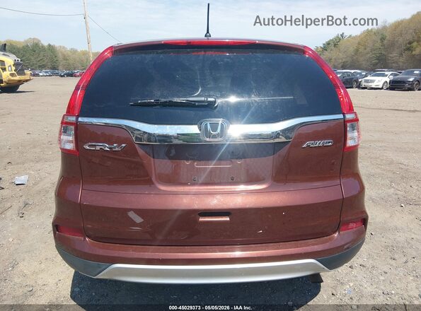 5J6RM4H53GL083462 2016 HONDA CR-V Burgundy 