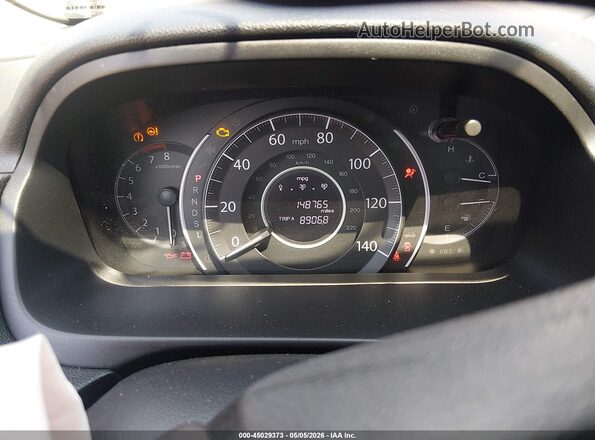 5J6RM4H53GL083462 2016 HONDA CR-V Burgundy Widok tylnych siedzeń