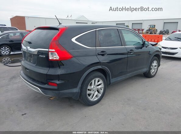 5J6RM4H53GL110529 2016 HONDA CR-V Black Trasero derecho