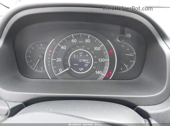 5J6RM4H53GL110529 2016 HONDA CR-V Black Vista de los asientos traseros