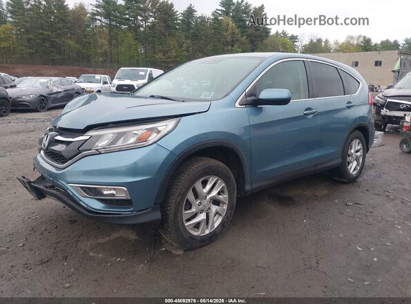 5J6RM4H54GL085298 2016 HONDA CR-V Teal Przód lewy