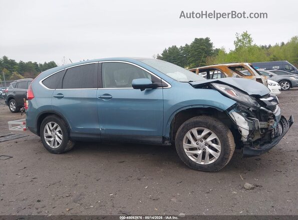 5J6RM4H54GL085298 2016 HONDA CR-V Teal Widok wnętrza z tyłu