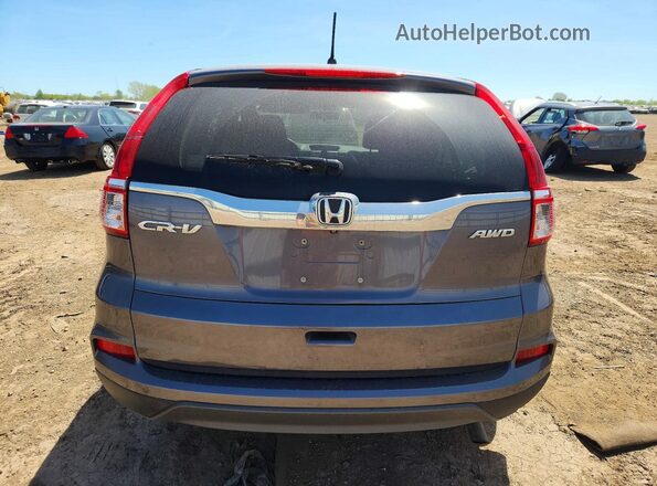 5J6RM4H55GL018239 2016 HONDA CR-V Gray 