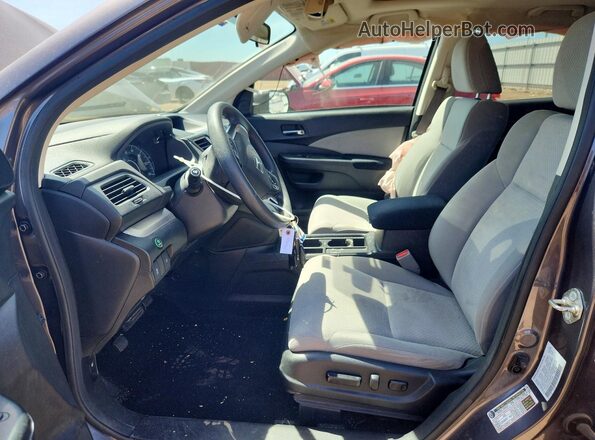 5J6RM4H55GL018239 2016 HONDA CR-V Gray 