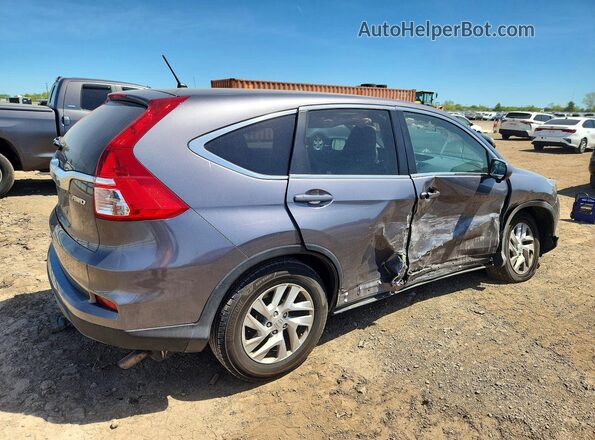 5J6RM4H55GL018239 2016 HONDA CR-V Gray 